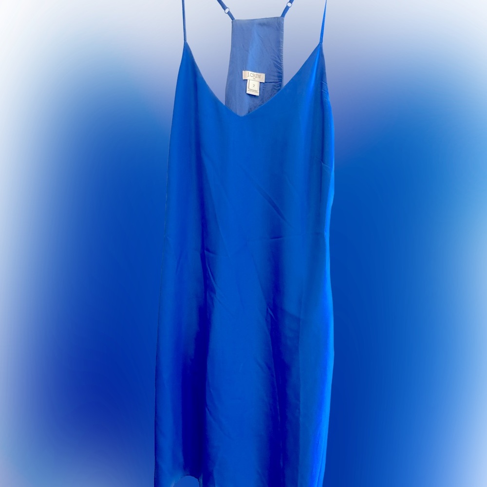 J.Crew light blue mini dress